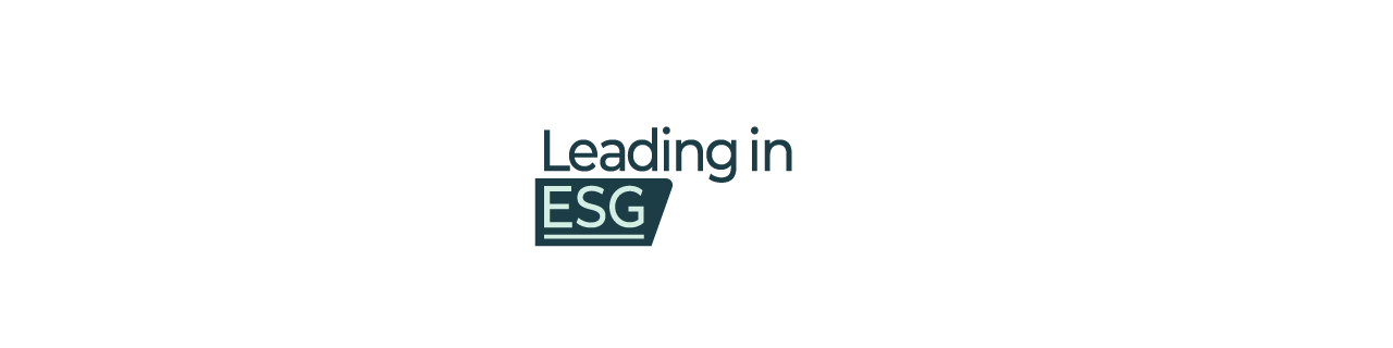 Branding "Leading in ESG"