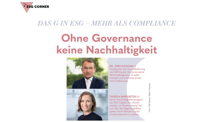 Ohne Governance keine Nachhaltigkeit Teaser