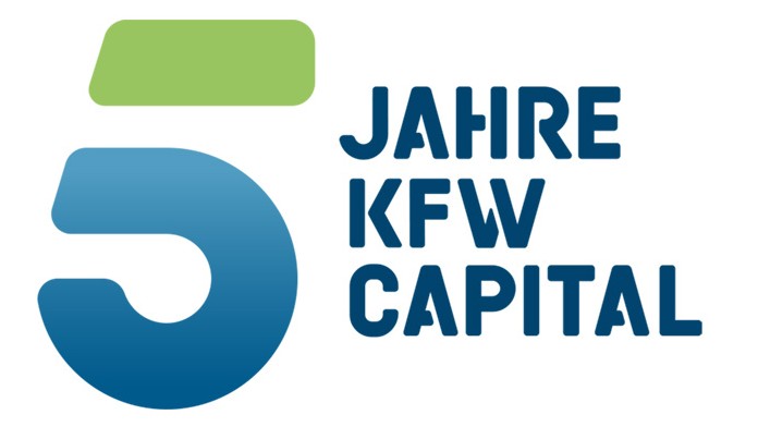 Logo 5 Jahre KfW Capital