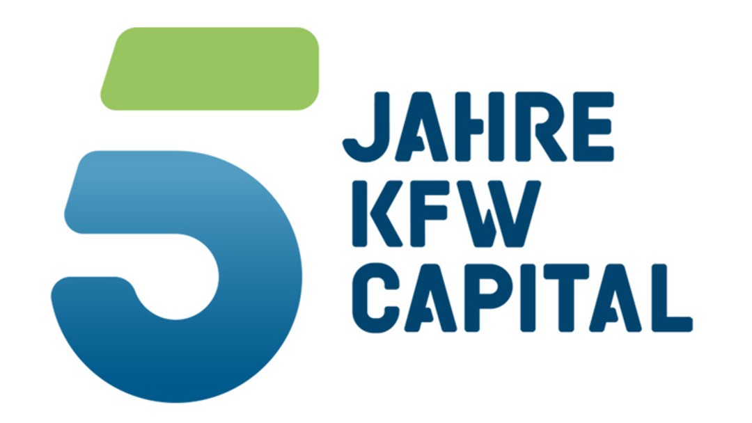 Logo 5 Jahre KfW Capital