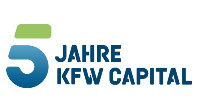 Logo 5 Jahre KfW Capital