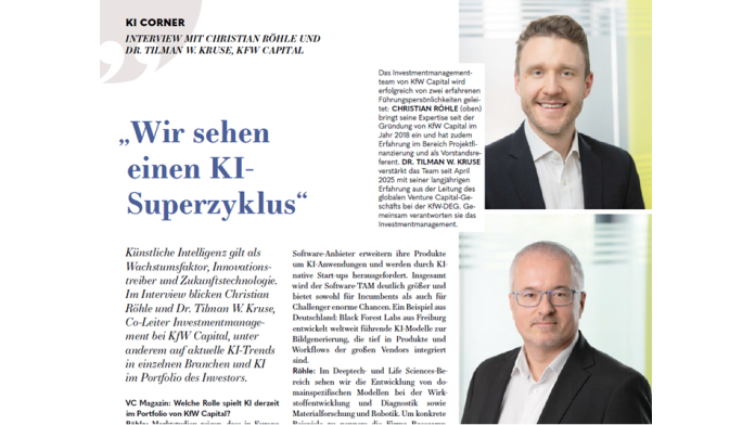 VC-Magazin KI-Corner